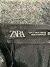Zara 100% Polyester Metallic Black Cocktail Dress Size S - photo 7