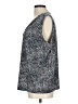 Unbranded Graphic Gray Blue Sleeveless Blouse Size L (estimated) - photo 5