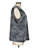 Unbranded Graphic Gray Blue Sleeveless Blouse Size L (estimated) - photo 4
