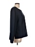 Anne Klein 100% Polyester Black Long Sleeve Blouse Size L - photo 4
