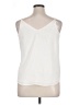 Express 100% Polyester Ivory Sleeveless Blouse Size L - photo 2