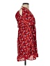 Harper Heritage 100% Polyester Print Red Casual Dress Size M - photo 4