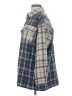 Princess Polly 100% Polyester Plaid Blue Long Sleeve Blouse Size 4 - photo 5