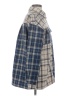 Princess Polly 100% Polyester Plaid Blue Long Sleeve Blouse Size 4 - photo 4