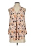 Always Indigo Orange Sleeveless Blouse Size S - photo 1