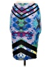 rue21 Graphic Blue Casual Skirt Size M - photo 2