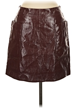 Maeve By Anthropologie Faux Leather Skirt