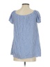 Lulus 100% Rayon Blue Short Sleeve Blouse Size XS - photo 2