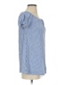 Lulus 100% Rayon Blue Short Sleeve Blouse Size XS - photo 4