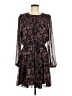 Allison Joy 100% Polyester Paisley Brown Casual Dress Size M - photo 1