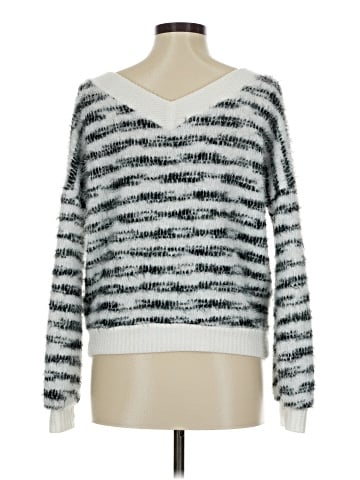 White Birch Pullover Sweater (view 2)