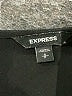 Express 100% Polyester Black Bodysuit Size S - photo 3