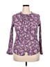 Boden Paisley Purple 3/4 Sleeve Blouse Size 18 - photo 1