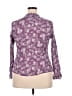 Boden Paisley Purple 3/4 Sleeve Blouse Size 18 - photo 2
