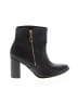 Luz da Lua 100% Leather Black Ankle Boots Size 7 - photo 1