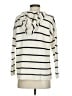 J.Jill Stripes Ivory Pullover Sweater Size S - photo 2