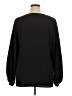 QEARAL Black Long Sleeve Blouse Size XL - photo 2