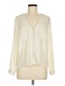 Live 4 Truth 100% Polyester Ivory Long Sleeve Blouse Size M - photo 1