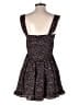 Shein 100% Polyester Hearts Black Romper Size 2 - photo 2
