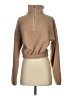 Zaful 100% Polyester Brown Fleece Size S - photo 1