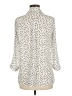 Iz Byer 100% Polyester Polka Dots Ivory 3/4 Sleeve Blouse Size M - photo 2