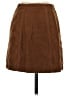 Hollister 100% Polyester Solid Brown Casual Skirt Size 0 - photo 2