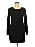 Basics Solid Black Casual Dress Size M - photo 1