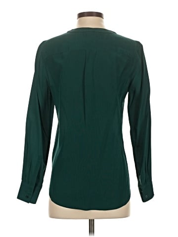 J.Crew Long Sleeve Silk Top (view 2)