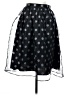 Forever 21 100% Polyester Polka Dots Black Casual Skirt Size XS - photo 1