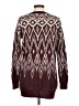 Mossimo Supply Co. Chevron-herringbone Burgundy Pullover Sweater Size M - photo 2