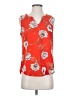 Renee C. Orange Sleeveless Blouse Size XS - photo 1