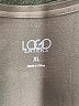 Logo Layers Gray Sleeveless Top Size XL - photo 7