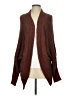 Entro 100% Polyester Brown Cardigan Size S - photo 1