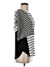 One September 100% Polyester Stripes Silver 3/4 Sleeve Blouse Size XS - photo 4
