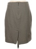 Talbots Stripes Gray Casual Skirt Size 8 - photo 2