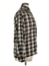 Yves St. Clair 100% Polyester Houndstooth Silver Long Sleeve Blouse Size 16 - photo 4