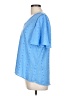Apt. 9 100% Polyester Blue Short Sleeve Blouse Size L - photo 5