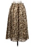 J.Crew 100% Polyester Animal Print Brown Casual Skirt Size 00 - photo 2