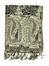 Unbranded Paisley Green Black Scarf One size - photo 2