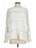 Sew in Love Color Block White Pullover Sweater Size L - photo 1