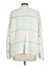 Sew in Love Color Block White Pullover Sweater Size L - photo 2