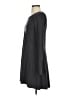 Express Solid Gray Casual Dress Size S - photo 5