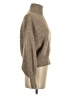 H&M Metallic Tan Turtleneck Sweater Size XS - photo 4