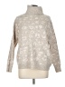 Gibson Latimer Paisley Tan Turtleneck Sweater Size L - photo 1