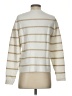 J.Crew Factory Store Stripes Ivory Pullover Sweater Size S - photo 2