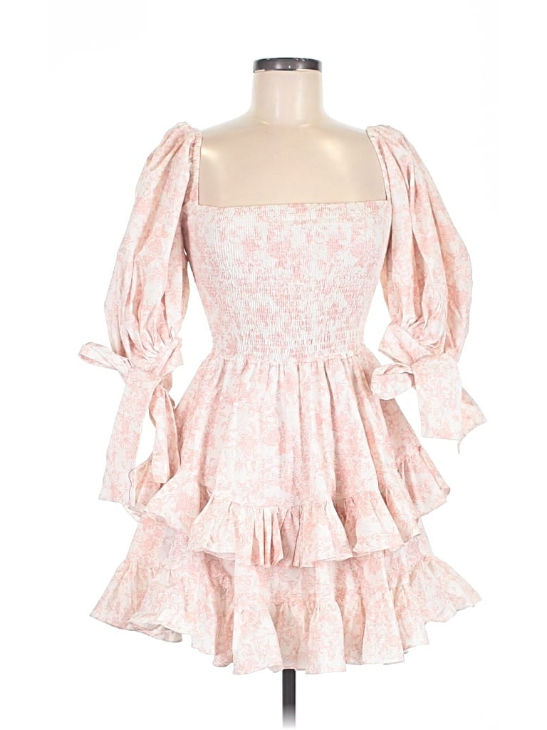 Pre-owned Caroline Constas Cocktail Dress In Pink
