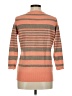 New York & Company Stripes Orange Pullover Sweater Size M (estimated) - photo 2