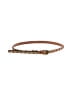 Monserat De Lucca Brown Leather Belt Size S - photo 1