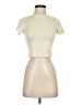 IVL Collective Ivory Short Sleeve Turtleneck Size XS - photo 1