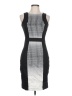 New Look Graphic Silver Cocktail Dress Size 10 - photo 1
